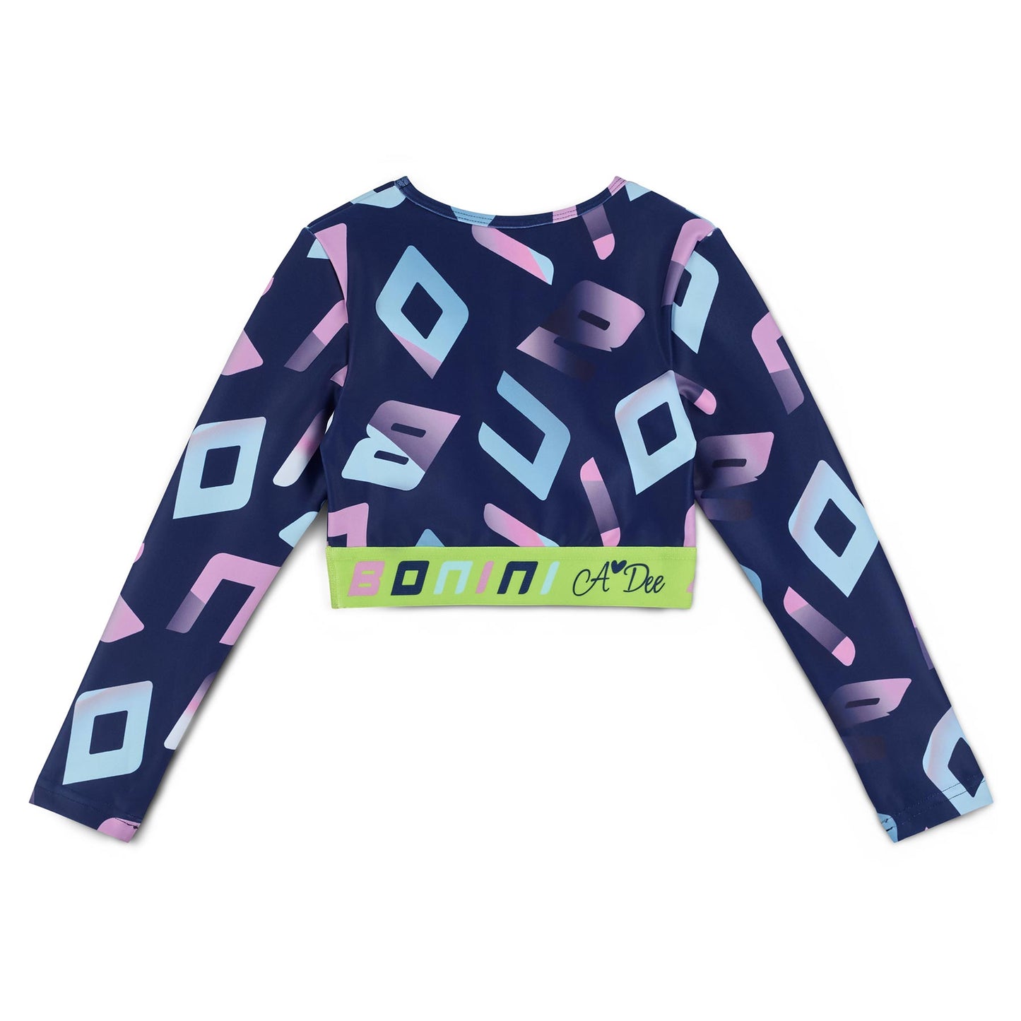 Bonini - Navy long sleeved sports top, Power