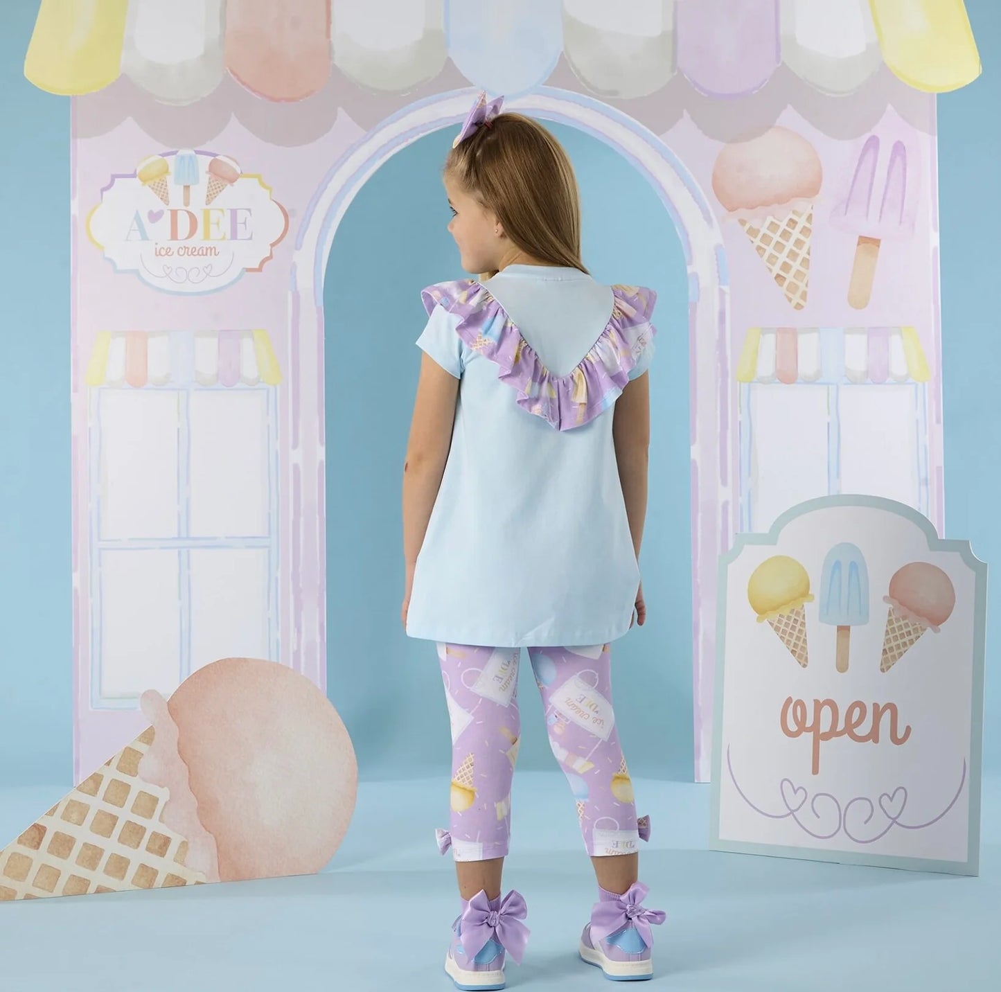 A’Dee - Ice Cream Top & Leggings