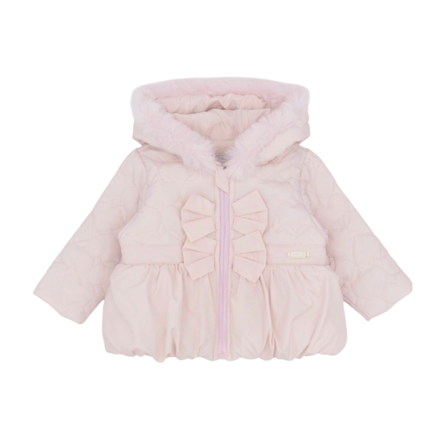 Amore - Light pink hooded jacket