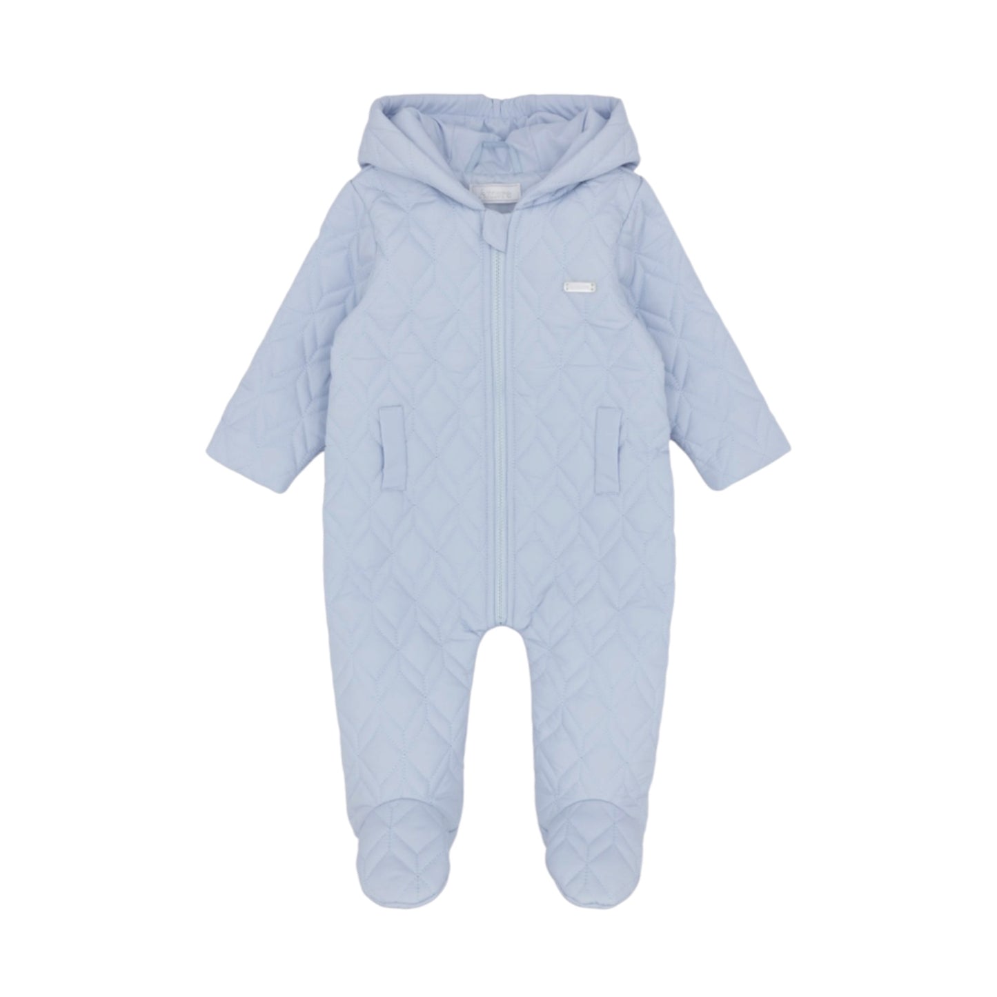 Amore - Light blue hooded snowsuit