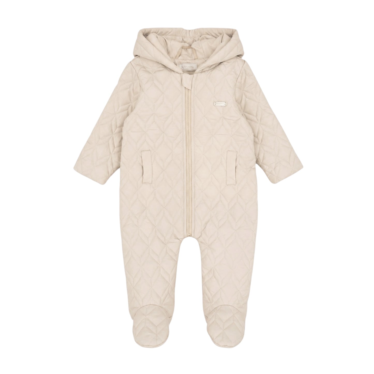 Amore - Beige hooded snowsuit