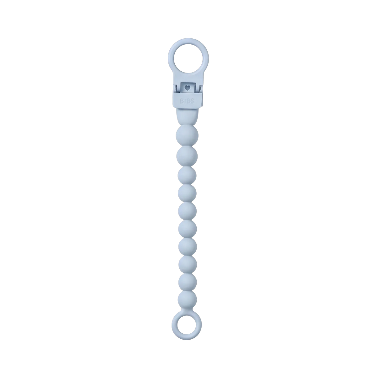 Bibs - Dummy clip, Baby blue