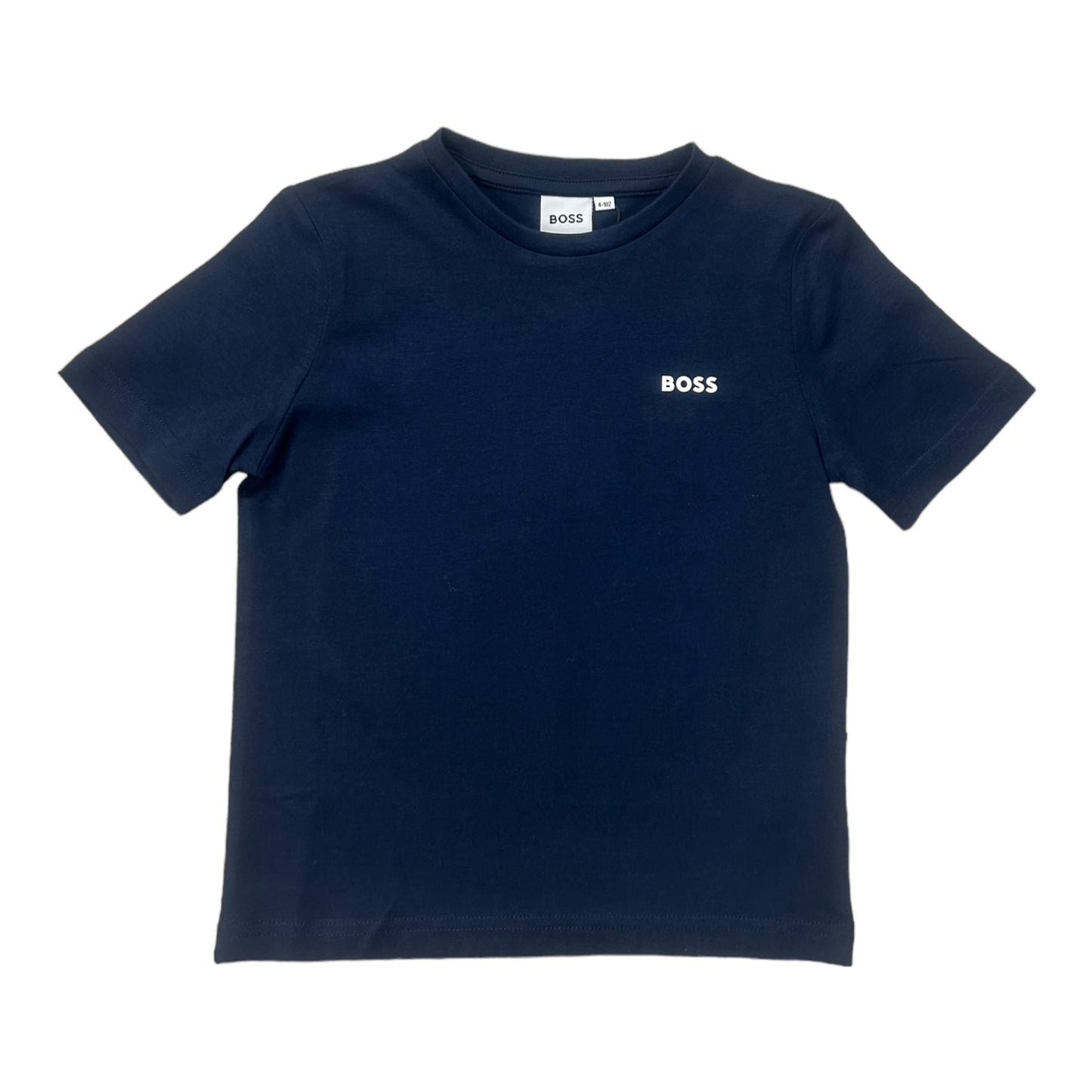 Boss, T-shirts, Boss - T-shirt, Navy