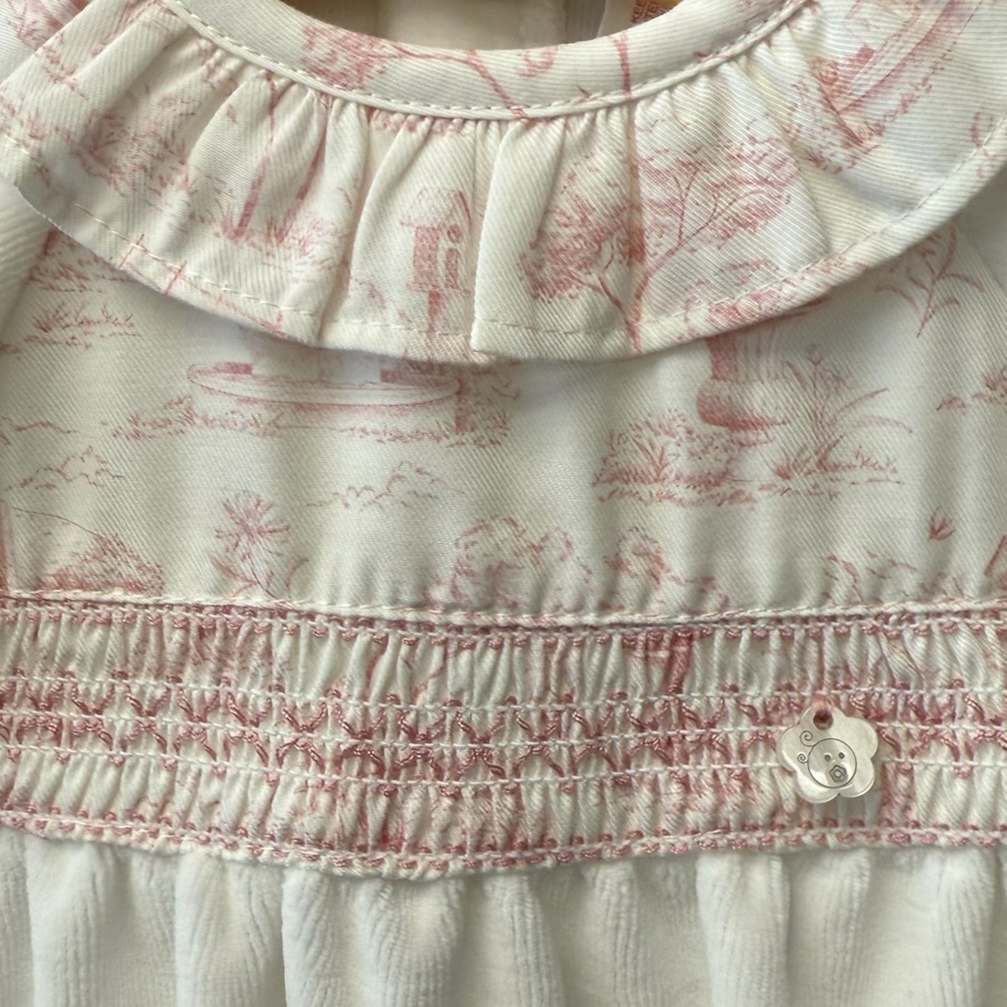 Deolinda - Dress, Pink garden print