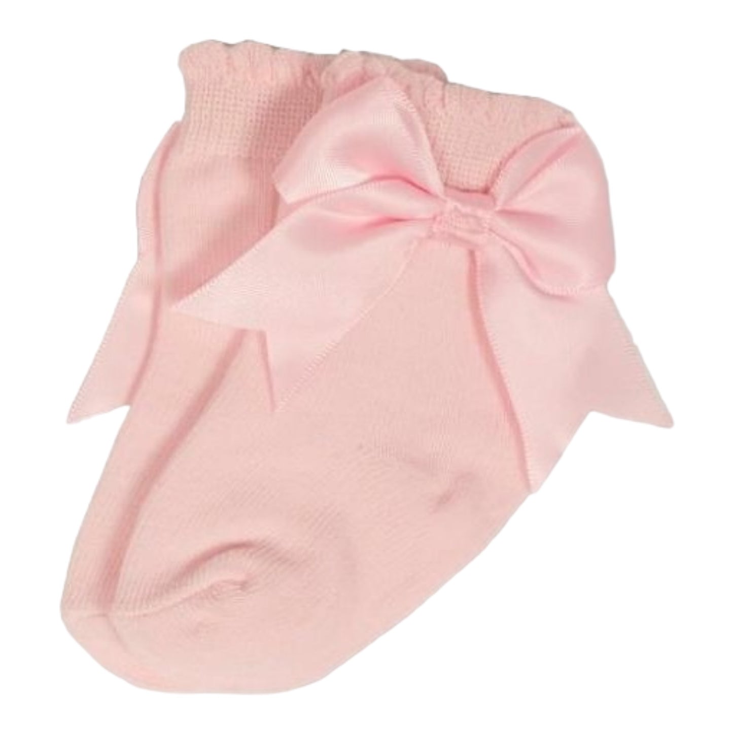 Betty Mckenzie, Socks, Betty Mckenzie - Light pink short socks with side bow