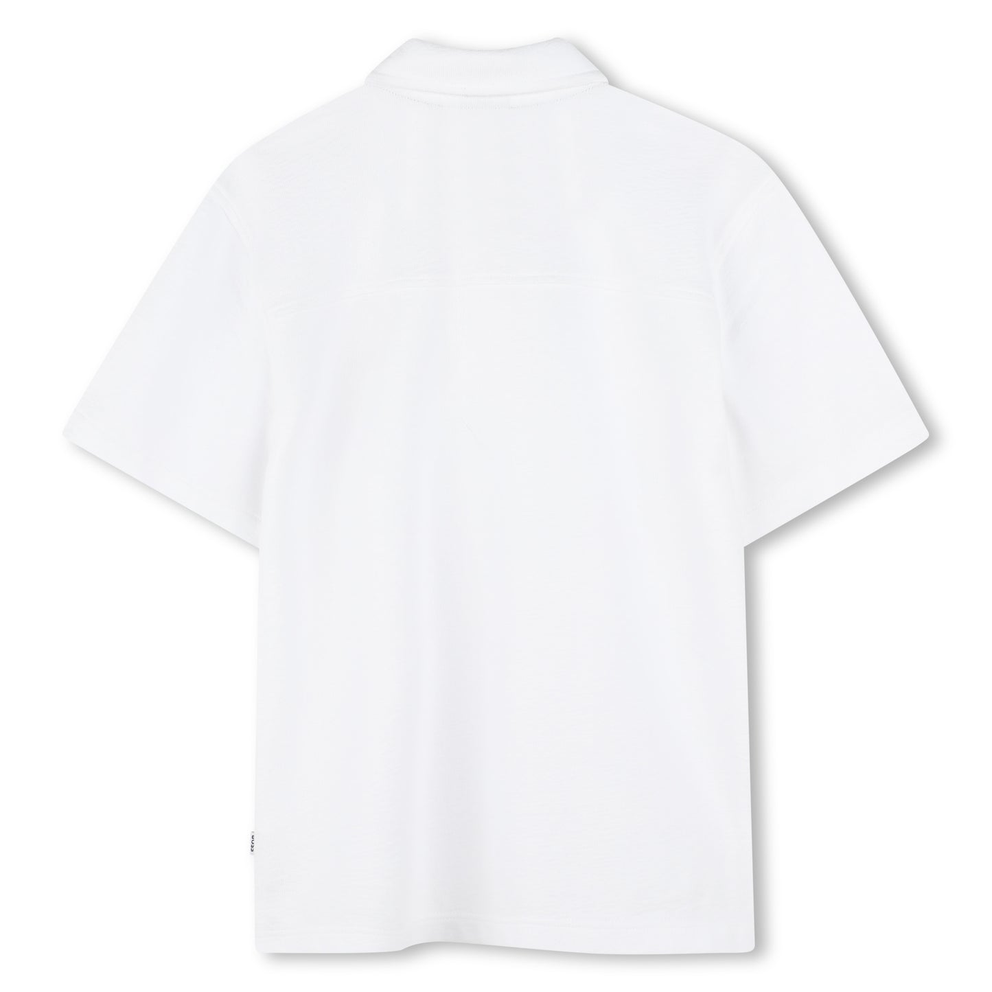 Boss, T-shirts, Boss - Short sleeved, polo T-shirt, white
