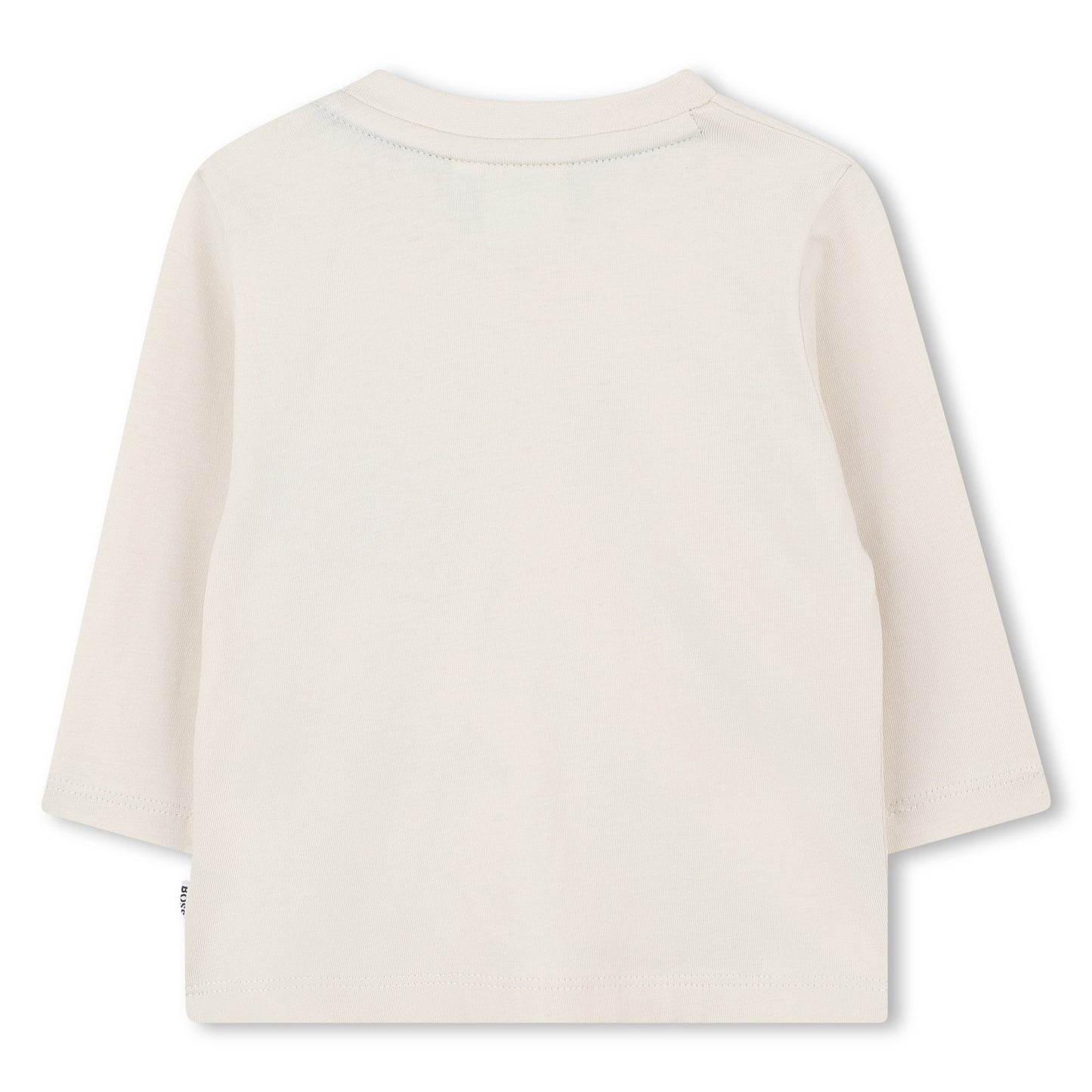 Boss - Sand, long sleeved T-shirt. (18m -3yrs)
