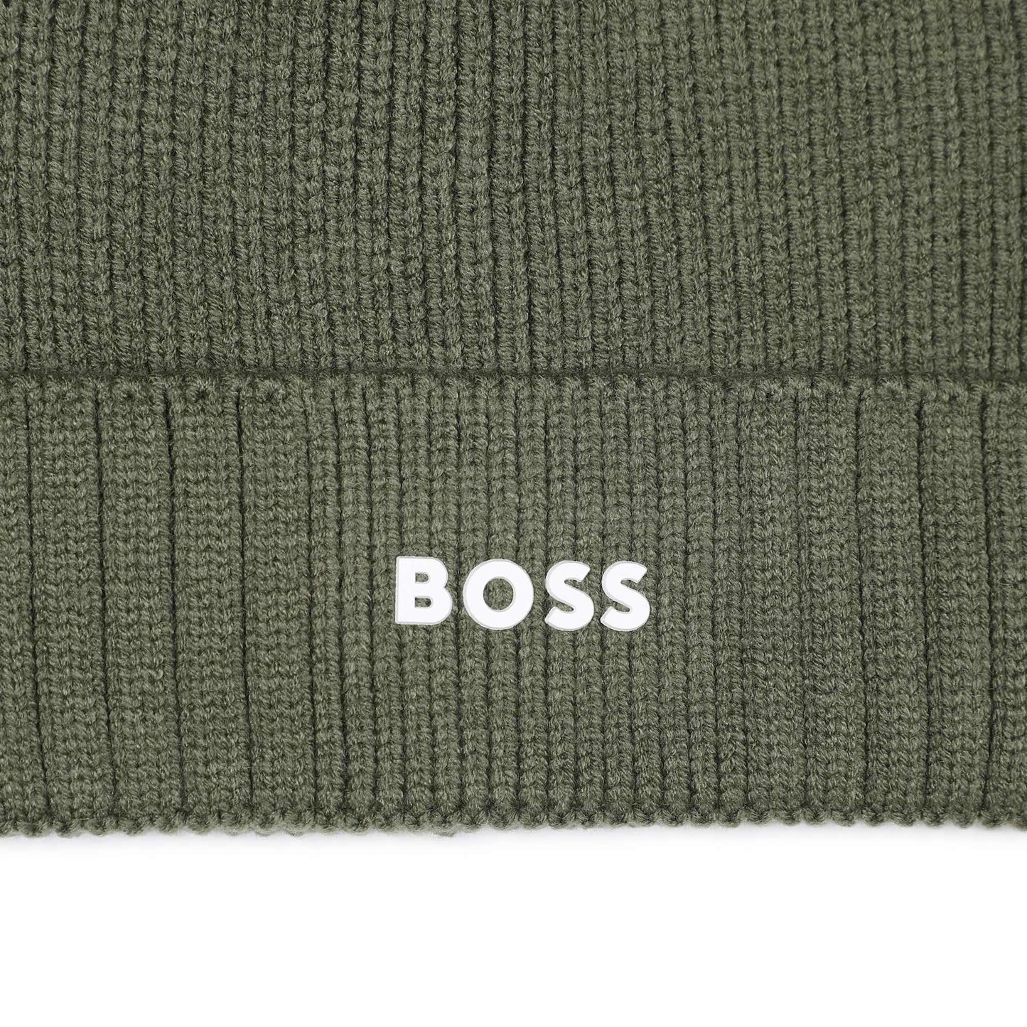 Boss - Green pull on knit hat