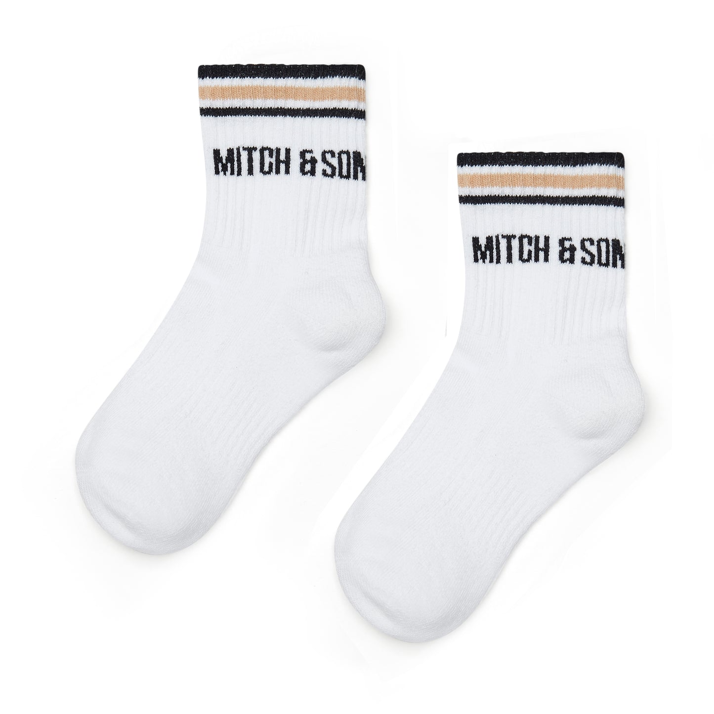 Mitch & Son - White socks, Lawson