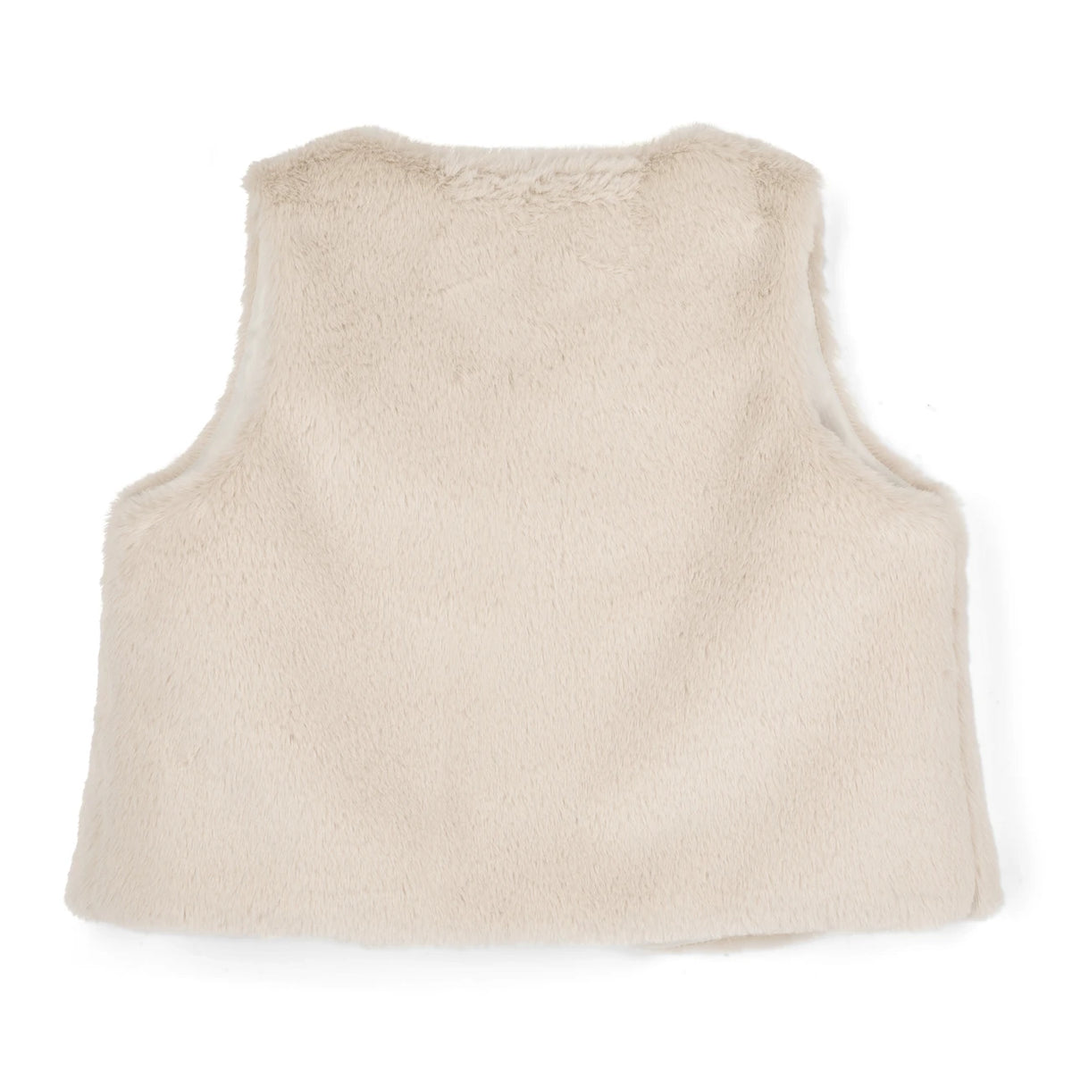 A'Dee - Fur Gilet, Beige
