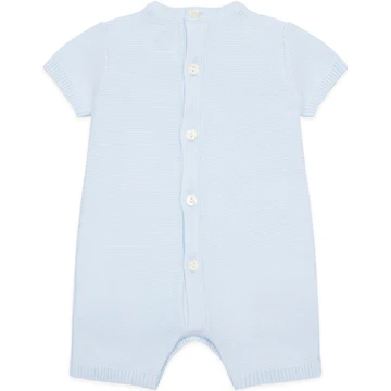 Emile et Rose, All in Ones, Emile et Rose - Pale blue knit, all in one, shortie, James