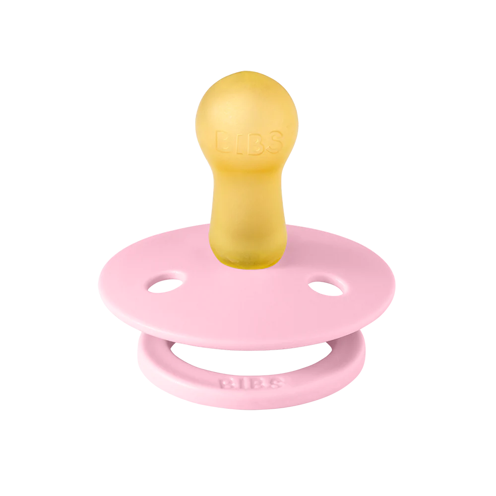 Bibs, dummy, Bibs - Twin dummy pack, Baby Pink