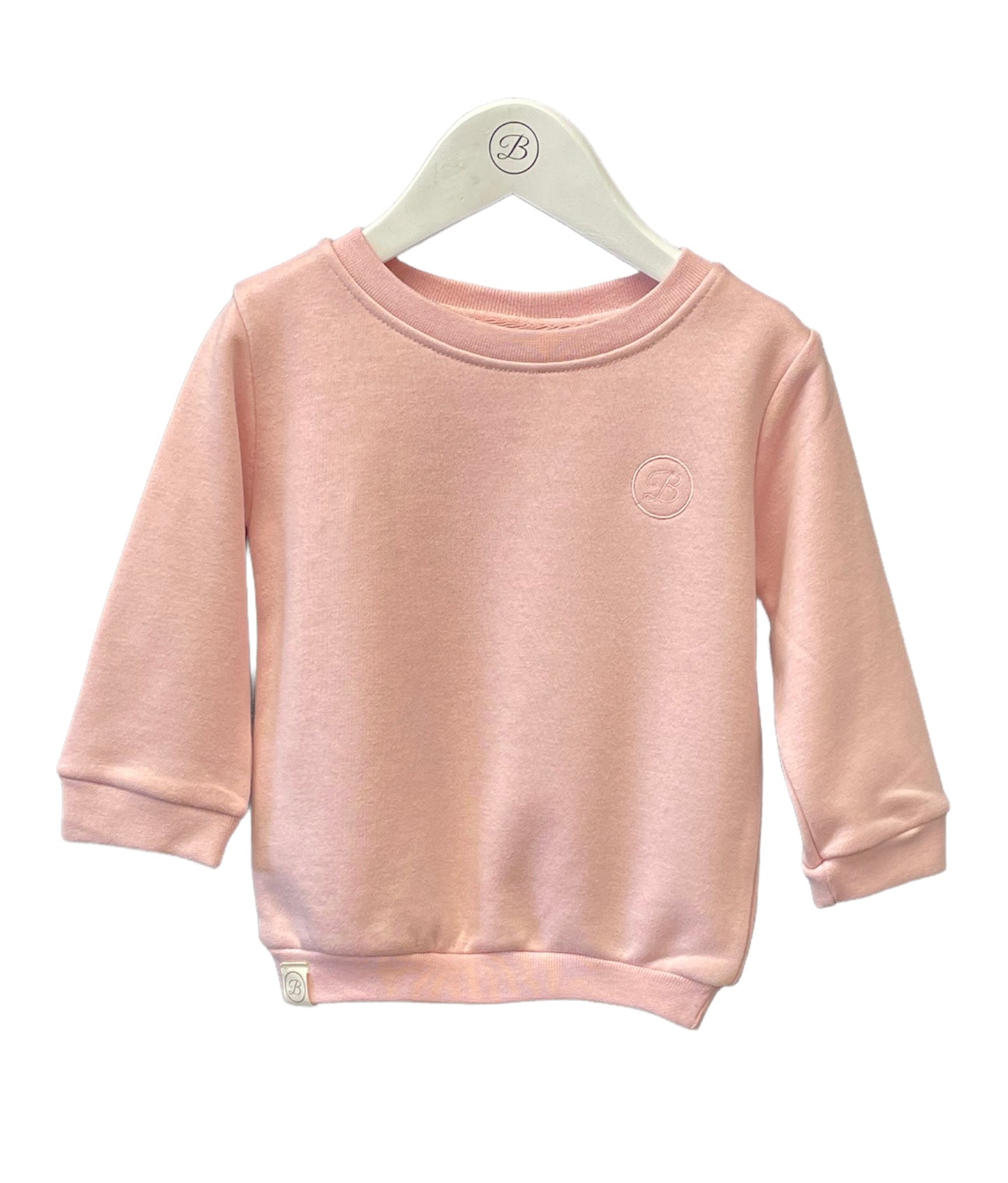 Betty's Friendly, sweat tops, Betty Mckenzie - Dusky pink sweat top