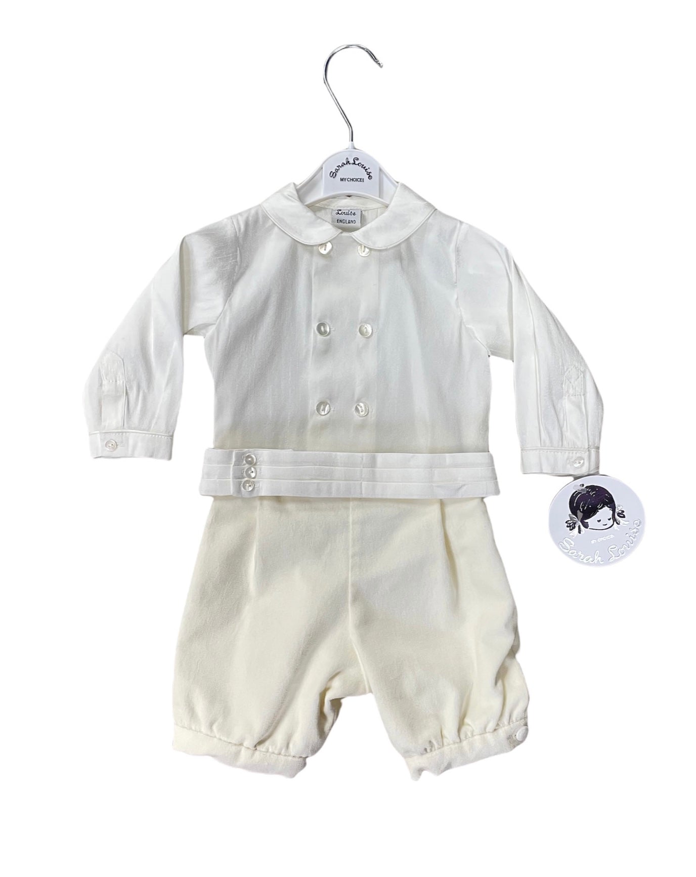 Sarah Louise, 2 piece set, Sarah Louise - Ivory 2 piece set, 002900