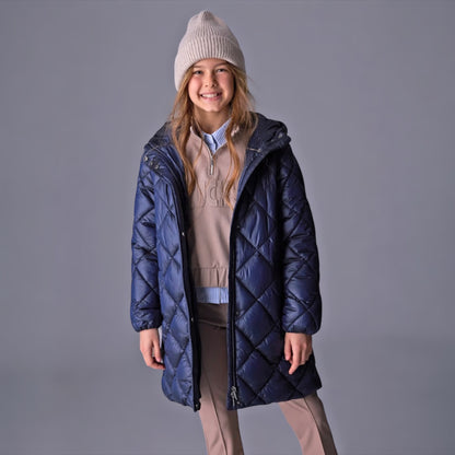 Mayoral - Navy padded coat