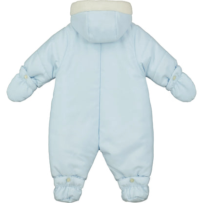 Emile et Rose, Snowsuits, Emile et Rose - Pale Blue snowsuit, Ernie