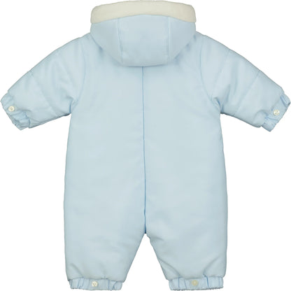 Emile et Rose, Snowsuits, Emile et Rose - Pale Blue snowsuit, Ernie