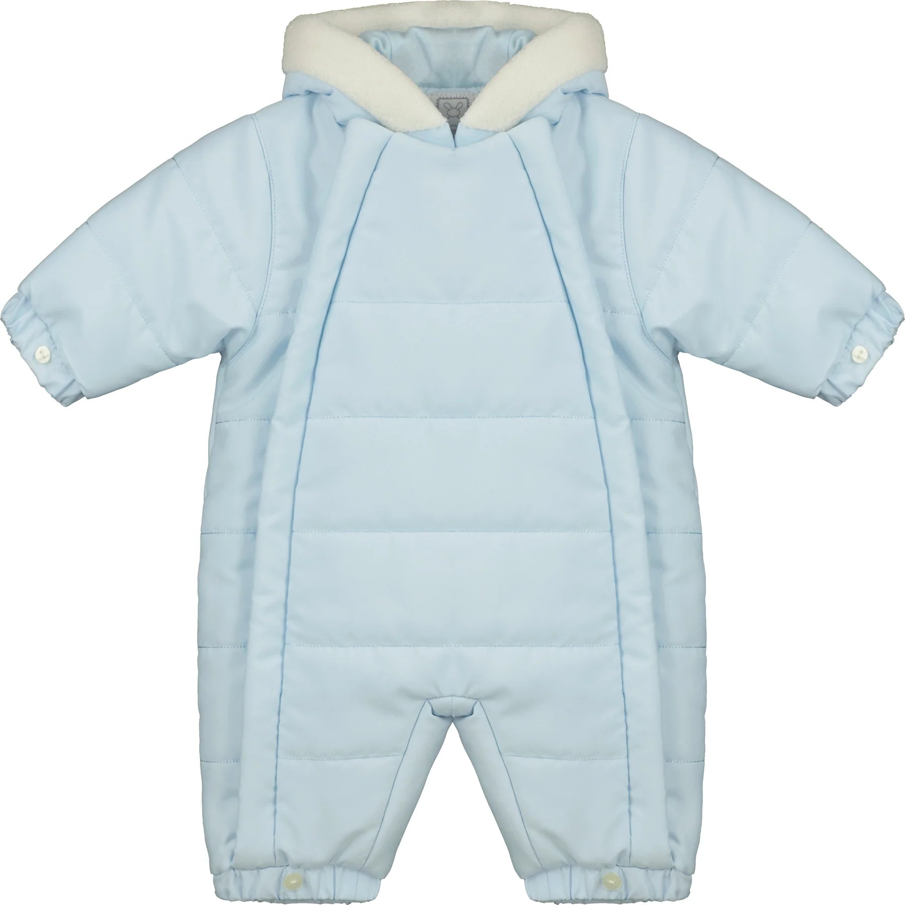 Emile et Rose, Snowsuits, Emile et Rose - Pale Blue snowsuit, Ernie