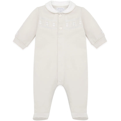 Emile et Rose - Beige all in one with hat, Jesse
