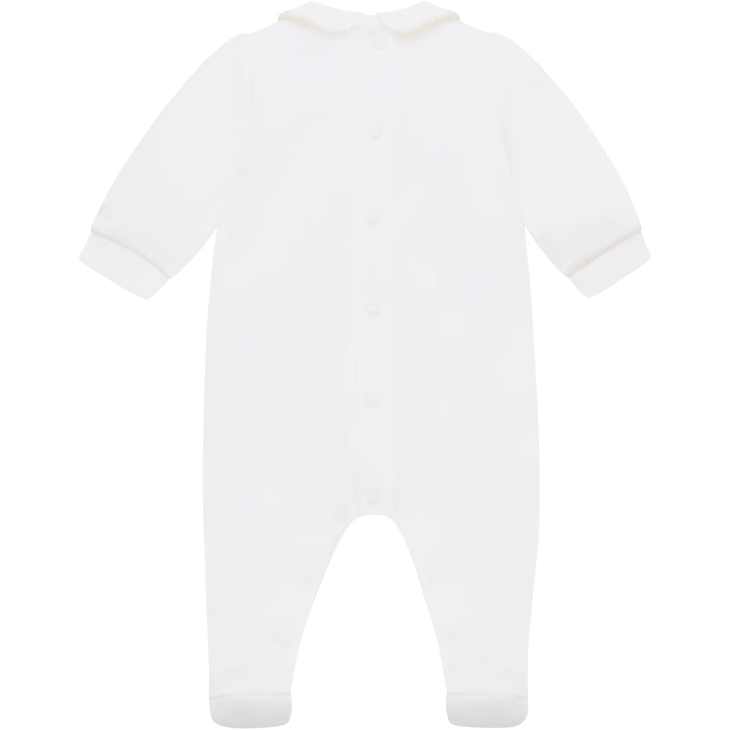 Emile et Rose - White & Beige Romper Lenny
