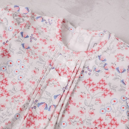 Emile et Rose - Light pink floral romper, Lori