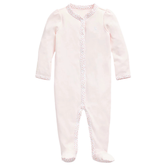 Ralph Lauren - Pink all in one with rose detail