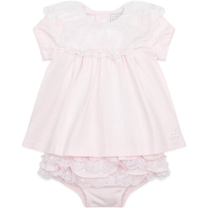 Emile et Rose - Light pink dress and pants, Janais