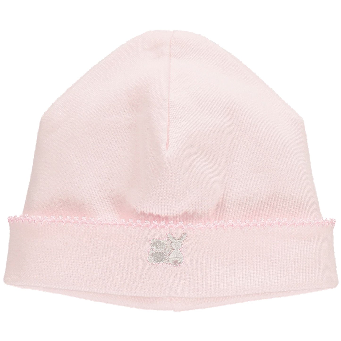 Emile et Rose, all in ones, Emile et Rose - Pink all in one with embroidered bow on front and hat