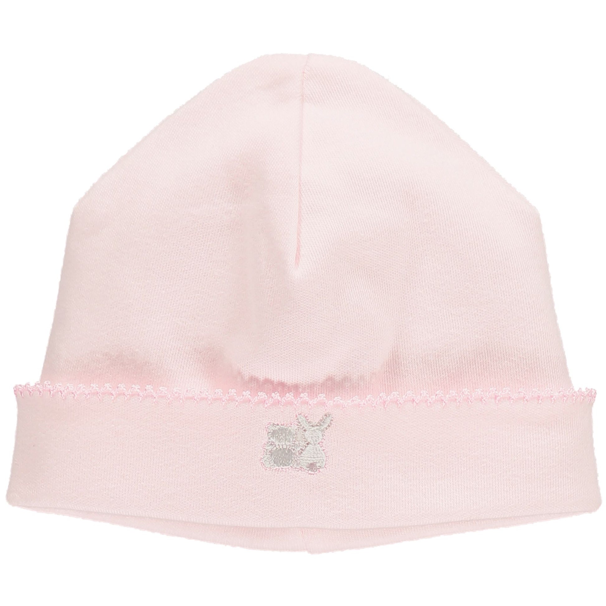 Emile et Rose, all in ones, Emile et Rose - Pink all in one with embroidered bow on front and hat