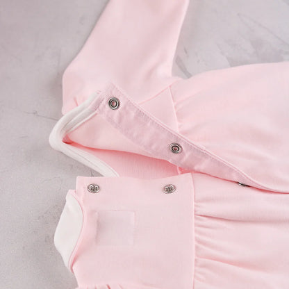 Emile et Rose - Light pink romper with matching hat