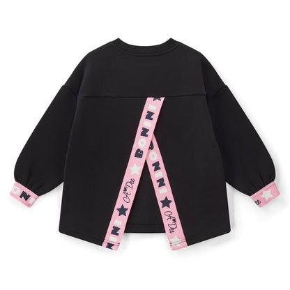 Bonini - Black sweatshirt, Groove