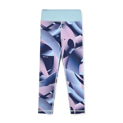 Bonini - Sky Blue, printed leggings, Sprint