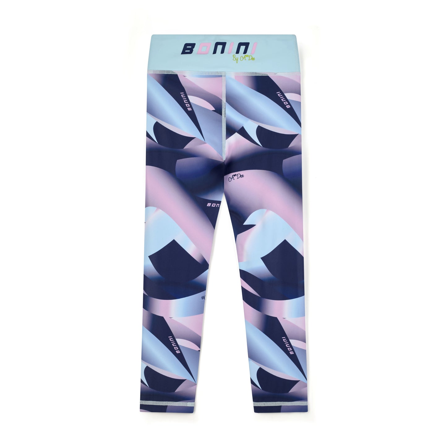 Bonini - Sky Blue, printed leggings, Sprint
