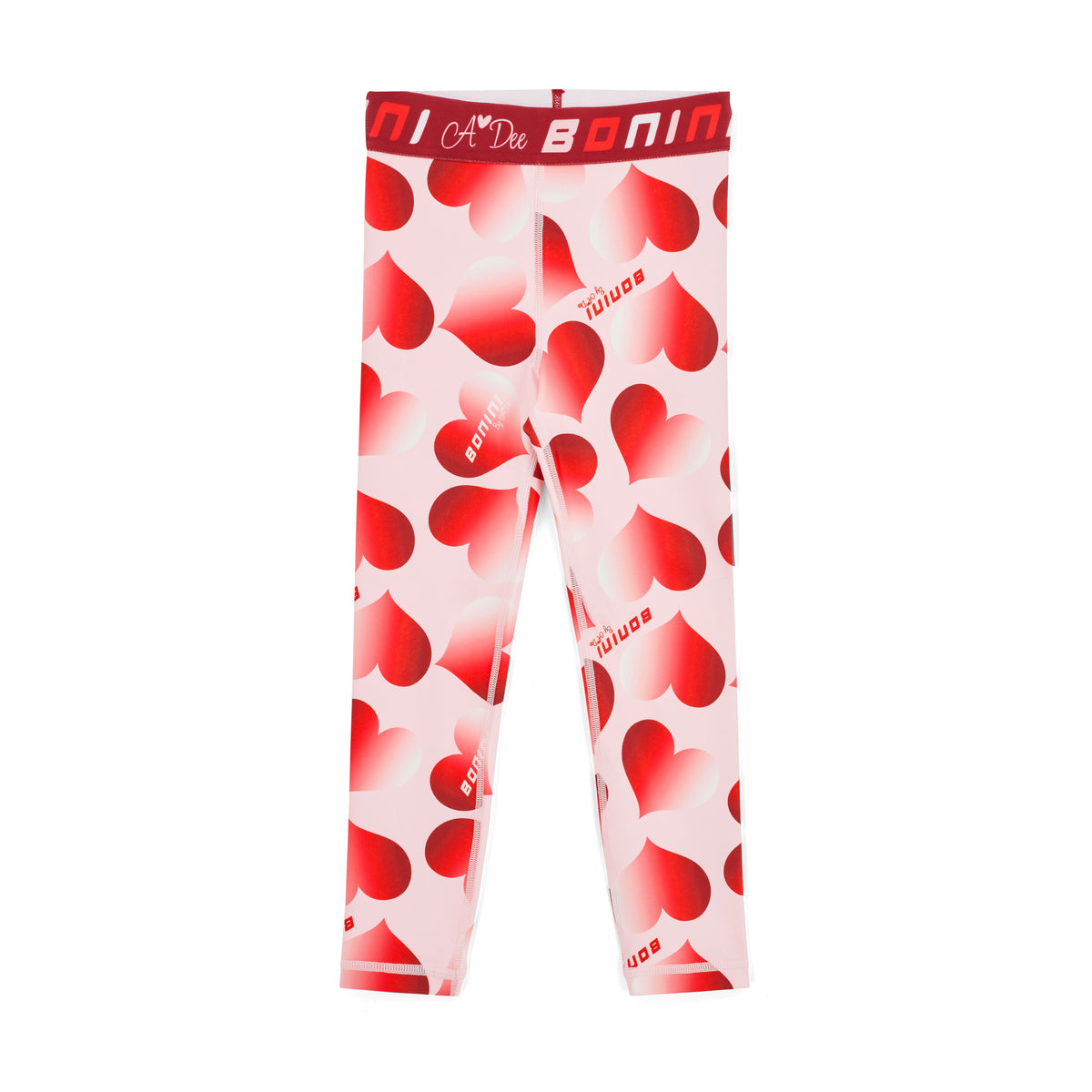 Bonini - Pink printed tape leggings leggings