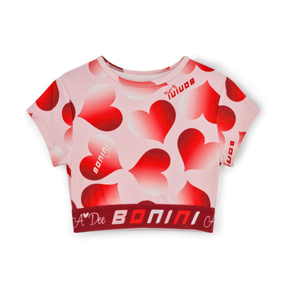 Bonini - Short sleeve tape top, Refine