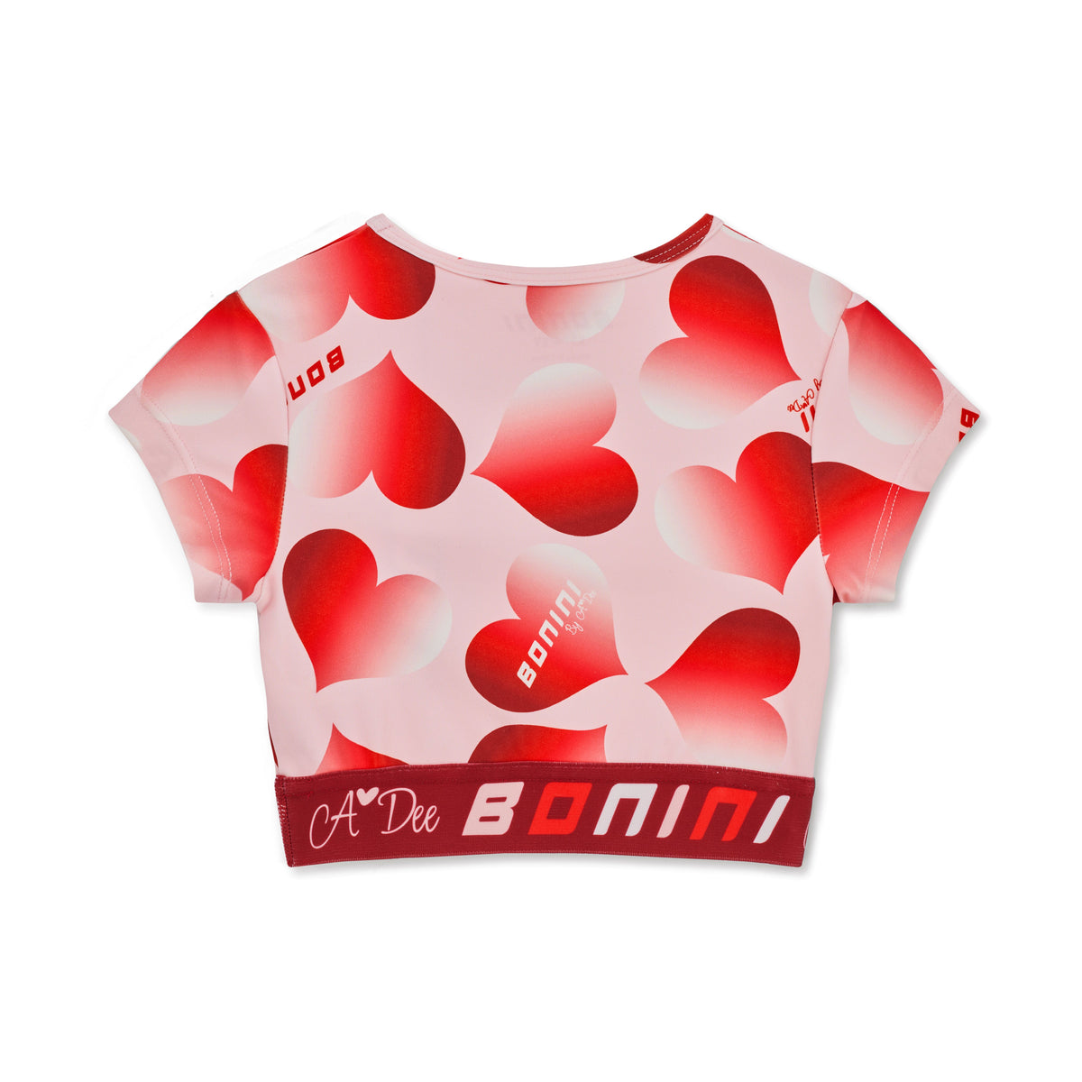 Bonini - Short sleeve tape top, Refine