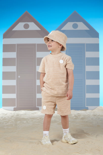 Mitch & Son, 2 piece shorts set, Mitch & Son - 2 piece shorts set, sand, Terry