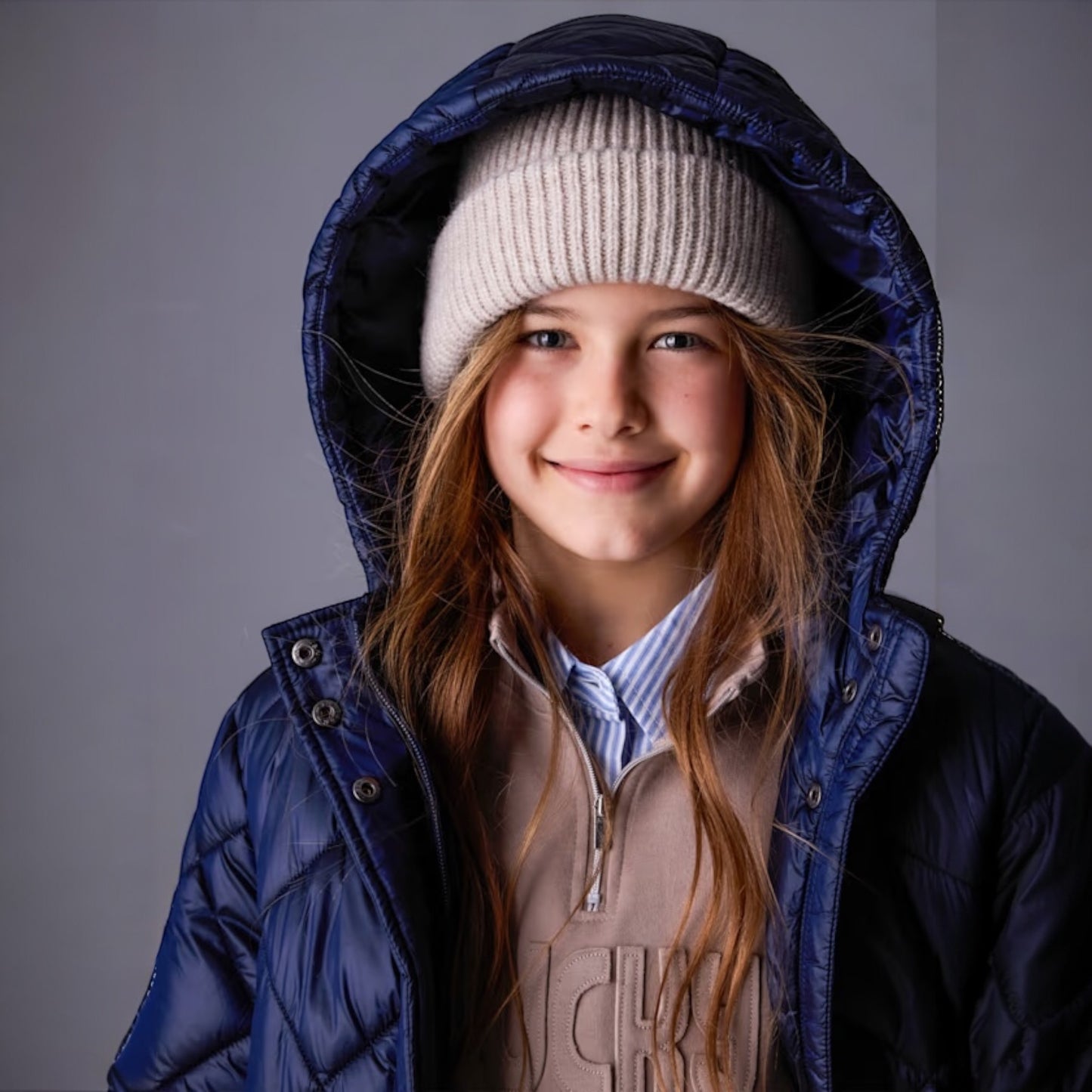 Mayoral - Navy padded coat