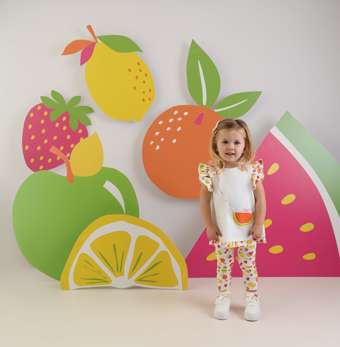Little A - Fruit legging 2 piece outfit