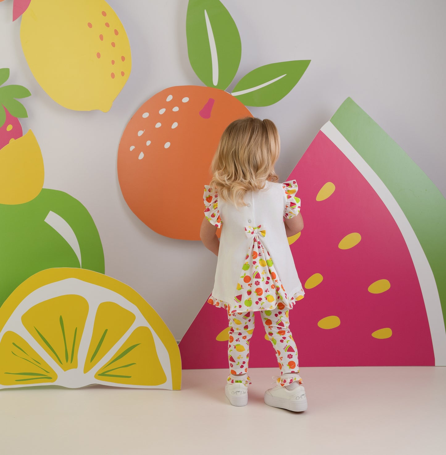 Little A - Fruit legging 2 piece outfit