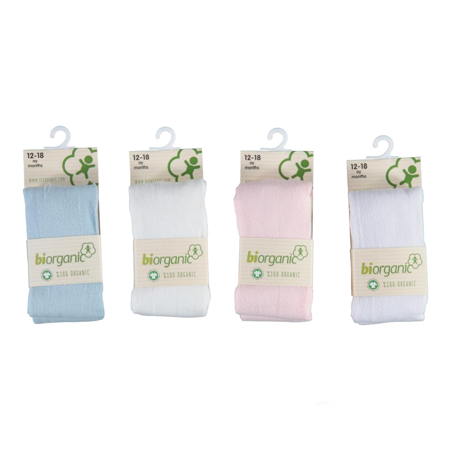 biorganic, tights, biorganic - tights assorted colours, 100% organic