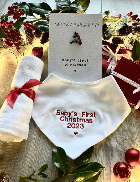 Betty Mckenzie - Baby's First Christmas gift set