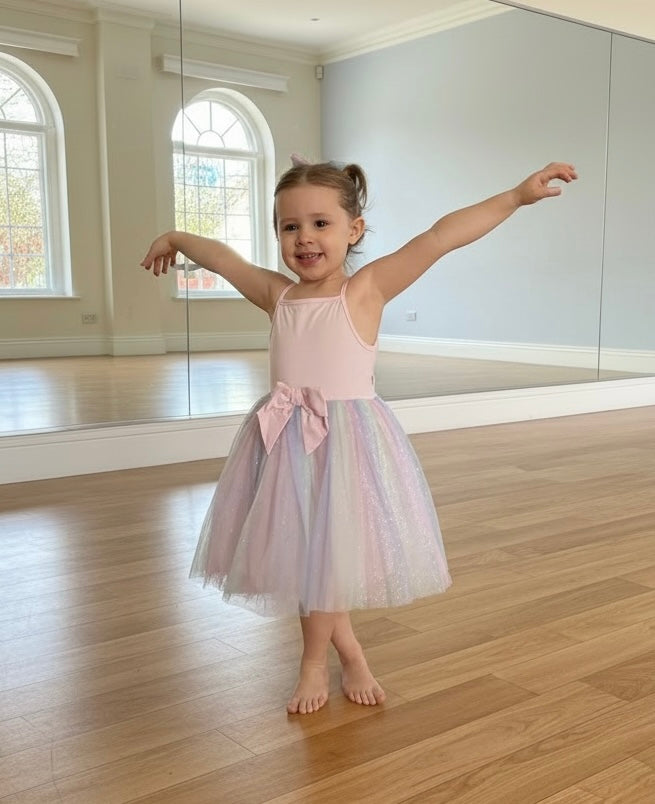 Caramelo Kids - Dress Rainbow