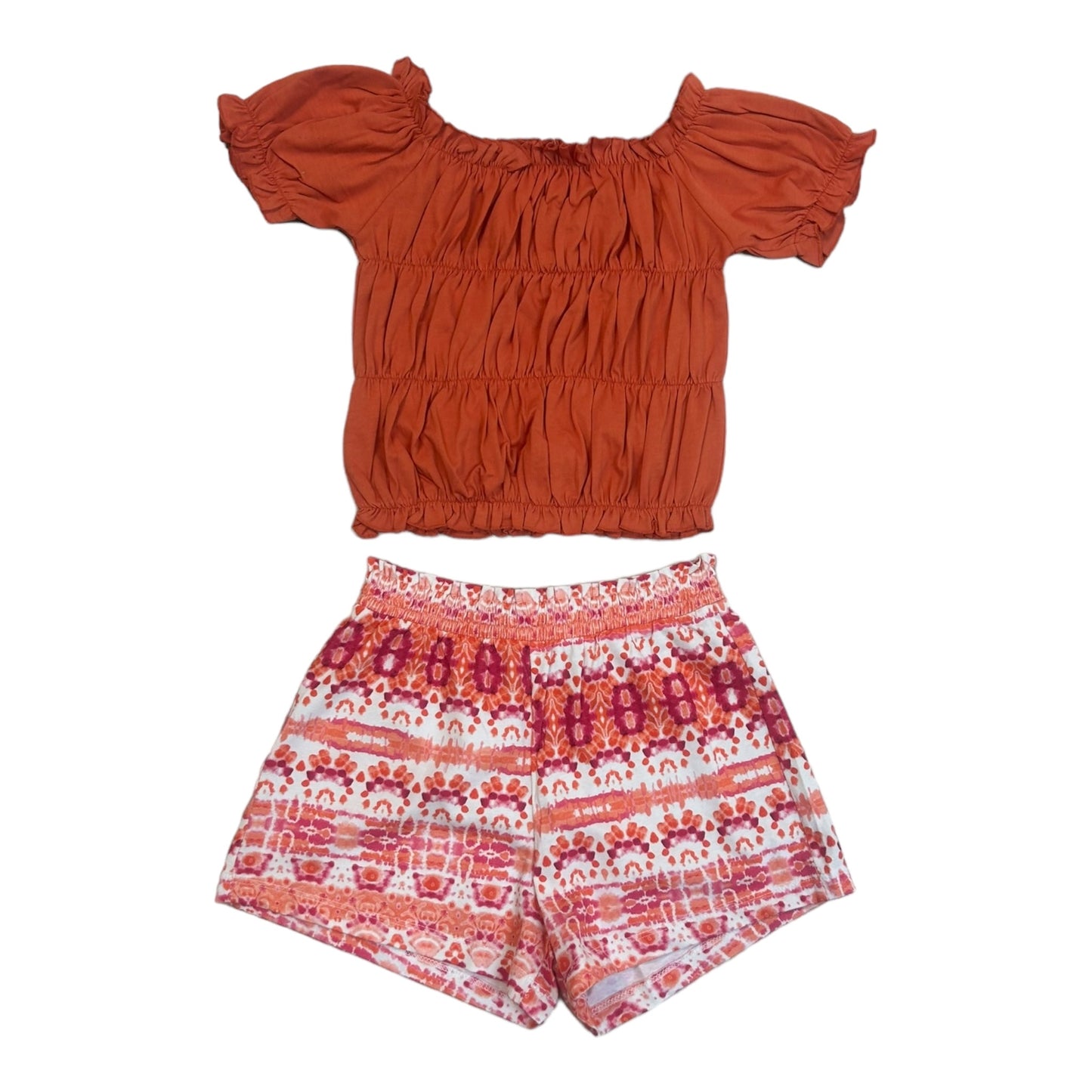 Mayoral, 2 piece set, Mayoral -  2 piece shorts set, orange