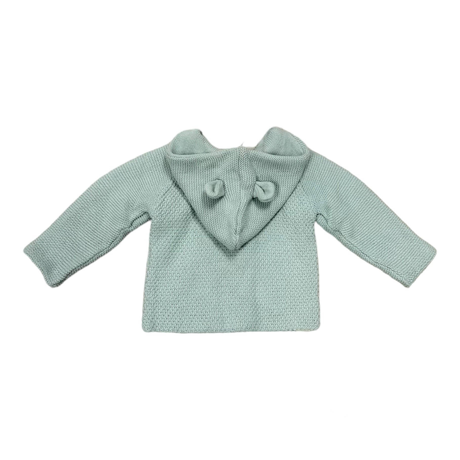 Betty's Friendly, Jackets, Betty Mckenzie - Sage green knit jacket