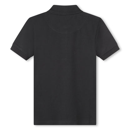 Hugo, T-shirts, Hugo - Polo Top, Black