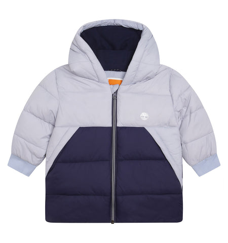 Timberland, jacket, Timberland - Jacket T06423 light blue/navy, 3m - 4yrs