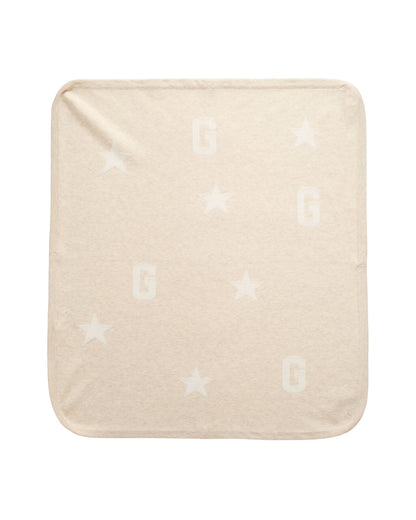 Gant, shawls, Gant - Light beige, fine knit blanket