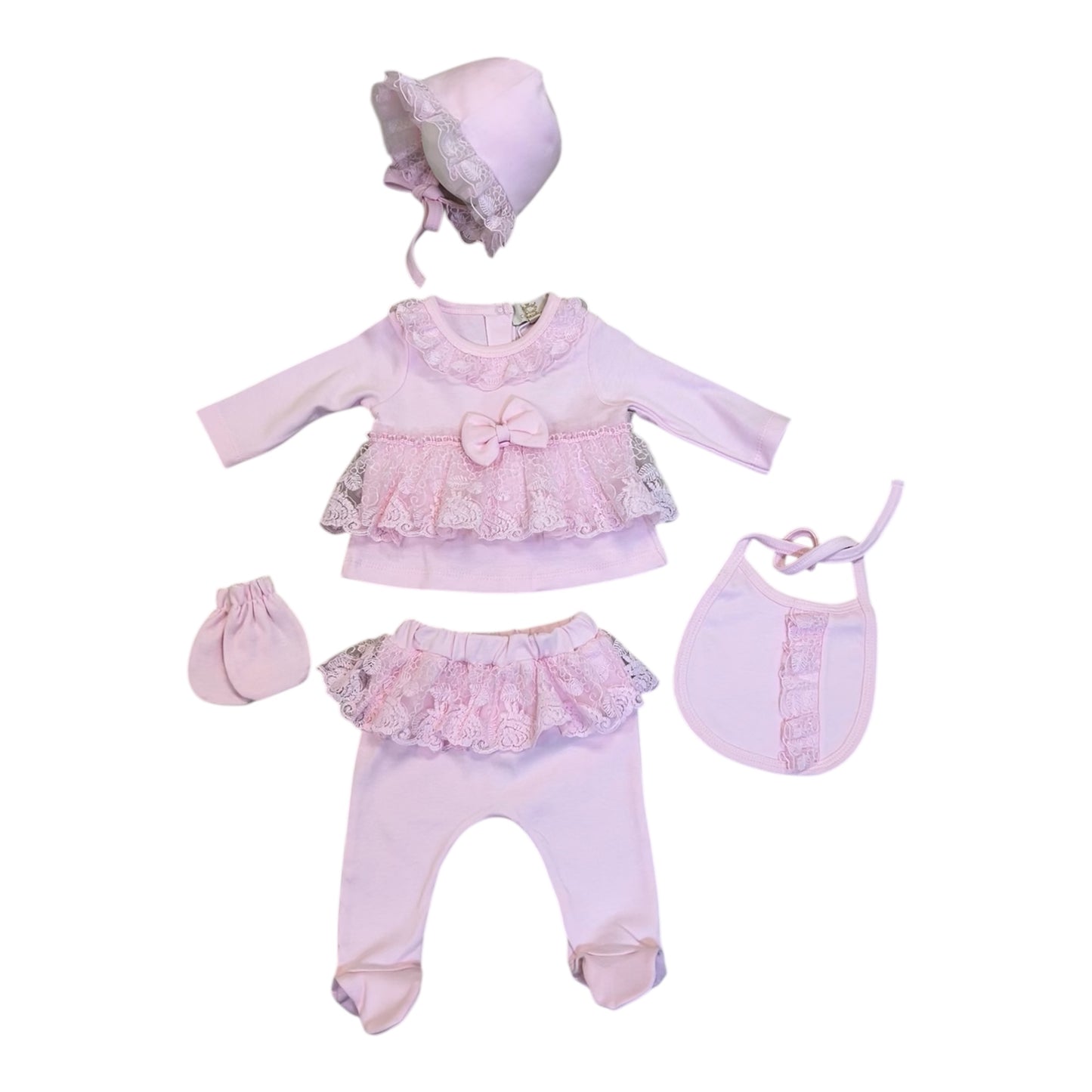 Caramelo Kids - Pink 5 piece set