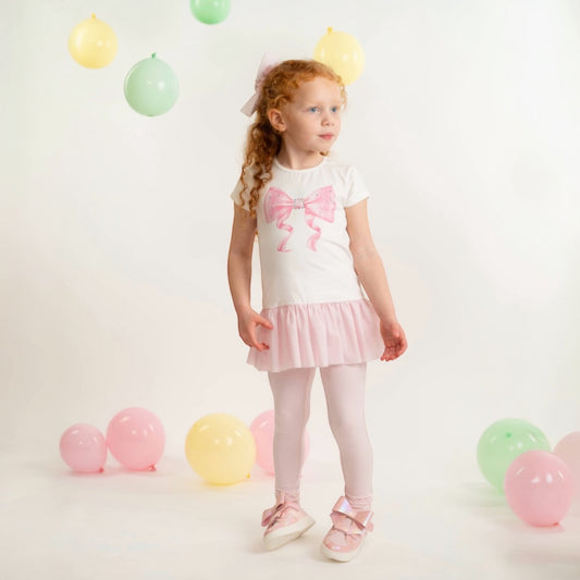 Caramelo Kids - Dress and Leggings Set